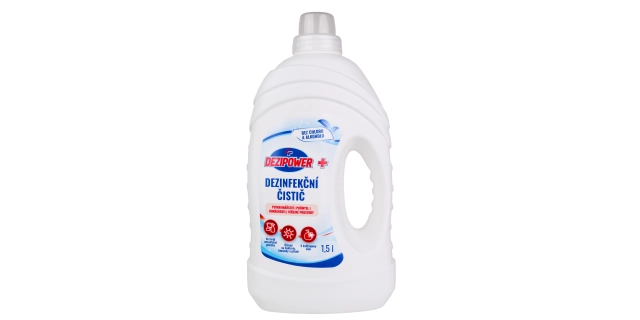 DEZIPOWER PLUS dezinfekční čistič 1,5 l                                                                                                                                                                                                                   